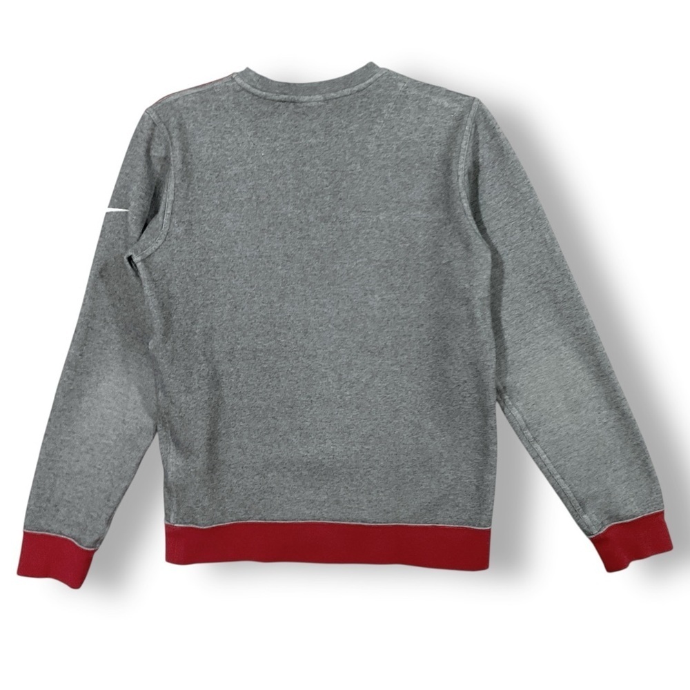 Nike USC Trojans Mens Pullover Sz S Crew Neck Colorblock Zip Pocket Gray - Picture 6 of 11